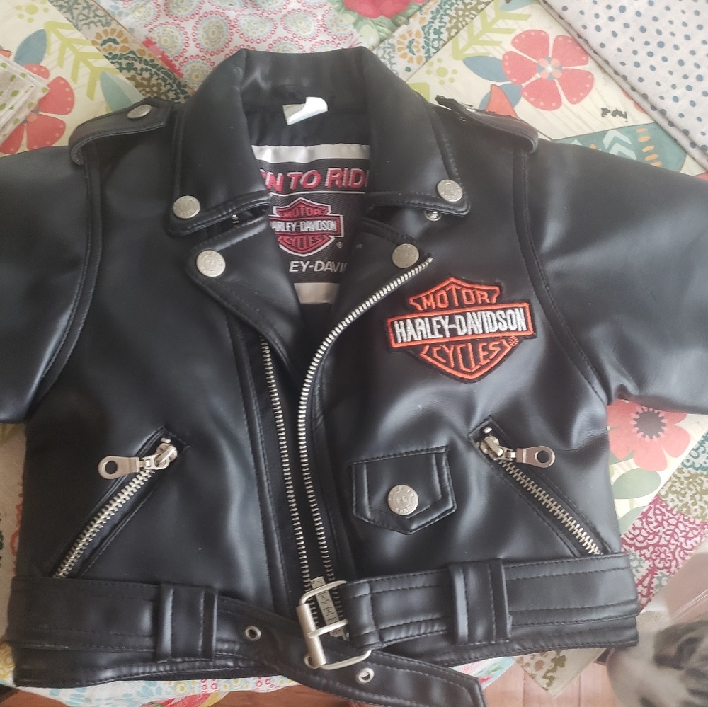 Kids Harley Davidson coat
